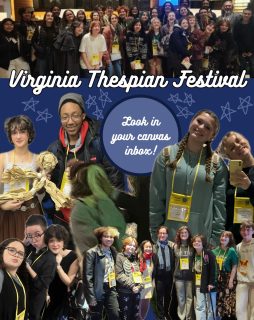 Look in your Canvas inbox for the interest form! The form closes SOON!!! (If you intend on auditioning for the one act… you should probably fill this out!) DM us if you need any help!!